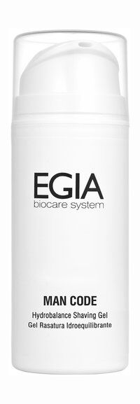 Гель для бритья без спирта Egia Man Code Hydrobalance Shaving Gel фото 1