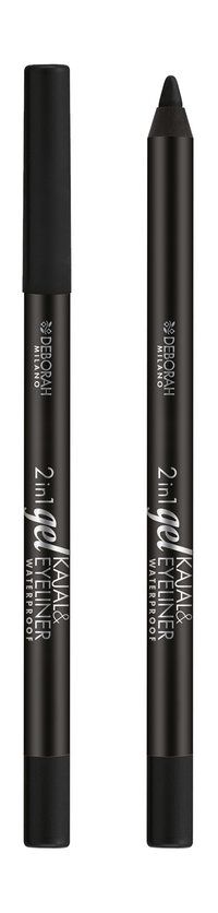 Гелевый карандаш для век 2-в-1 Deborah Milano 2 in 1 Gel Kajal and Eyeliner фото 1