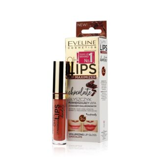 Блеск для увеличения объёма губ Eveline Oh! My Lips Maximizer Chocolate 4,5