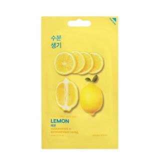 Тканевая маска Holika Holika для лица " Pure Essence Mask Sheet Lemon " тон