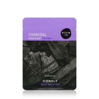 Маска для лица Consly Charcoal с древесным углем 25мл