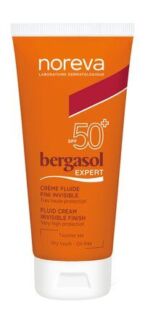 Легкий солнцезащитный крем для лицa Noreva Bergasol Expert Fluid Cream SPF