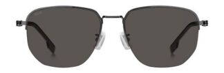 Солнцезащитные очки в металлической оправе Boss Sunglasses 1538/F/SKV81 Сер