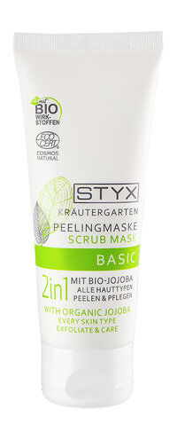 Скраб-маска Styx Krautergarten Scrub Mask With Organic Jojoba фото 1