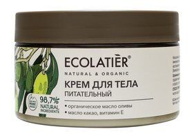 Питательный крем для тела с маслом оливы Ecolatier Organic Olive Питательны