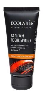 Бальзам после бритья с экстрактом бергамота и маслом кипариса Ecolatier Men