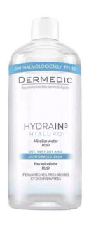 Мицеллярная вода Dermedic Hydrain3 Hialuro Micellar Water H20