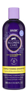 Шампунь для нейтрализации желтизны осветленных волос Hask Blonde Care Purpl