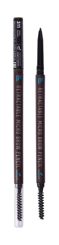 Автоматический карандаш для бровей Parisa Cosmetics Retractable Micro Brow фото 1