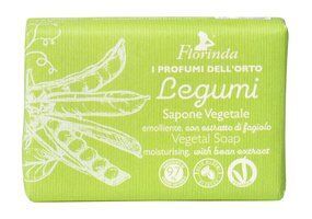 Увлажняющее мыло с экстрактом бобовых Florinda Vegetal Soap Legumi