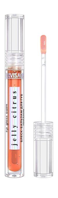 Питательный блеск-бальзам для губ Luxvisage Jelly Citrus Lip Gloss Balm фото 1