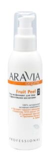 Гель-эксфолиант для тела с фруктовыми кислотами 10% Aravia Organic Fruit Pe