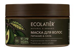 Питательная маска для волос с маслом авокадо Ecolatier Organic Avocado Пита