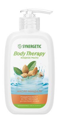 Жидкое мыло для рук и тела с экстрактом миндаля Synergetic Body Therapy Жид фото 1