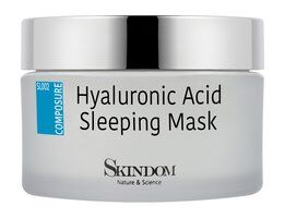 Ночная крем-маска для лица с гиалуроновой кислотой Skindom Hyaluronic Acid фото 1