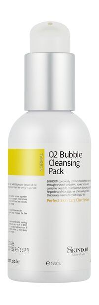 Кислородная очищающая пенка-маска для лица Skindom O2 Bubble Cleansing Pack фото 1