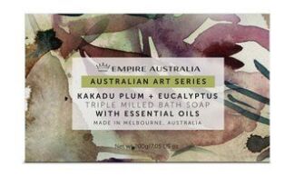 Твердое мыло для тела с маслами сливы какаду и эвкалипта Empire Australia A