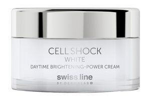 Дневной крем для лица с эффектом сияния Swiss Line Cell Shock White Daytime