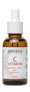 Осветляющая сыворотка для лица  с витамином C Levrana Vitamin C Facial & Ey