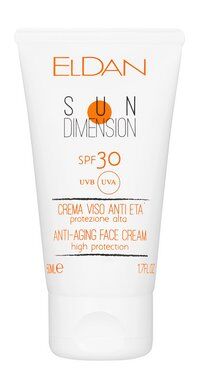 Солнцезащитный антивозрастной крем для лица Eldan Sun Dimension Anti-Aging фото 1