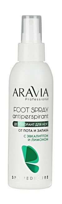 Дезодорант для ног с маслами эвкалипта и лимона Aravia Professional SPA Ped фото 1