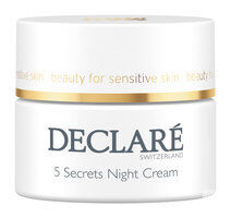 Восстанавливающий ночной крем для лица Declare 5 Secrets Night Cream