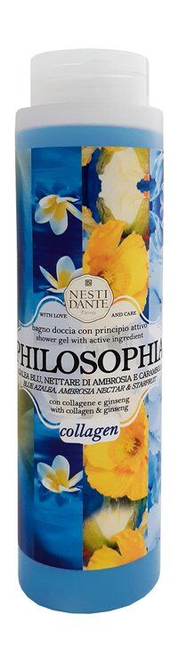 Увлажняющий гель для душа Nesti Dante Philosophia with Collagen & Ginseng S фото 1