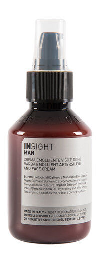 Смягчающий крем для лица после бритья Insight Emollient Face And Aftershave фото 1