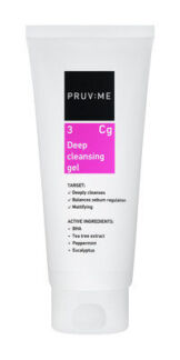 Глубоко очищающий гель для умывания PRUV:ME Cg 3 Deep Cleansing Gel