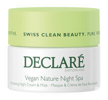 Восстанавливающий ночной крем-маска для лица Declare Vegan Nature Night Spa