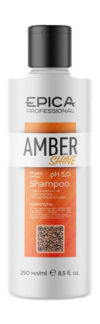 Шампунь для восстановления и питания волос Epica Professional Amber Shine O