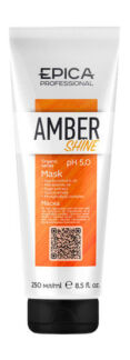 Маска для восстановления и питания волос Epica Professional Amber Shine Org