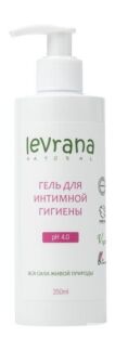 Гель для интимной гигиены с календулой, ромашкой и лавандой Levrana