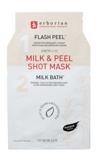 Тканевая маска для лица с кунжутным молоком Erborian Milk & Peel Shot Mask фото 1