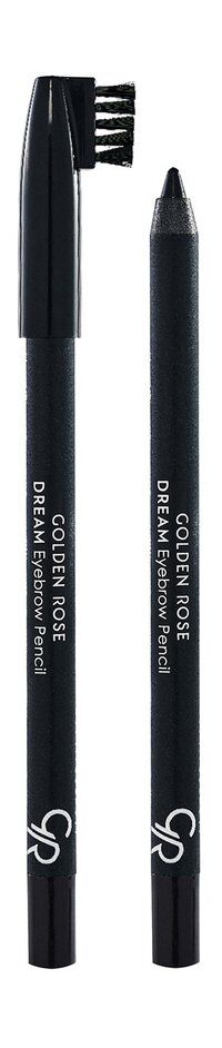 Карандаш для бровей с щеточкой Golden Rose Dream Eyebrow Pencil фото 1