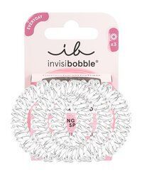 Набор из трех резинок-браслетов для волос Invisibobble Extra Hold Crystal C