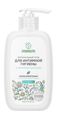 Гель для интимной гигиены с молочной кислотой Synergetic фото 1