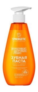 Зубная паста для защиты от кариеса с экстрактами имбиря и нима Synergetic C