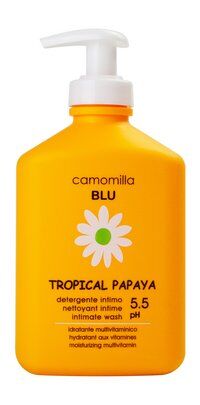 Гель для интимной гигиены с экстрактом папайи Camomilla Blu Tropical Papaya фото 1