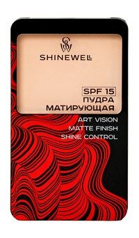 Матирующая пудра для лица Shinewell Art Vision Matte Finish Shine Control S фото 1