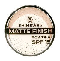 Матирующая пудра для лица Shinewell Matte Finish Powder SPF 15