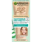 Увлажняющий BB крем для лица Garnier гиалуроновый алоэ - уход 5 в 1 Светло- 3045645 фото 5