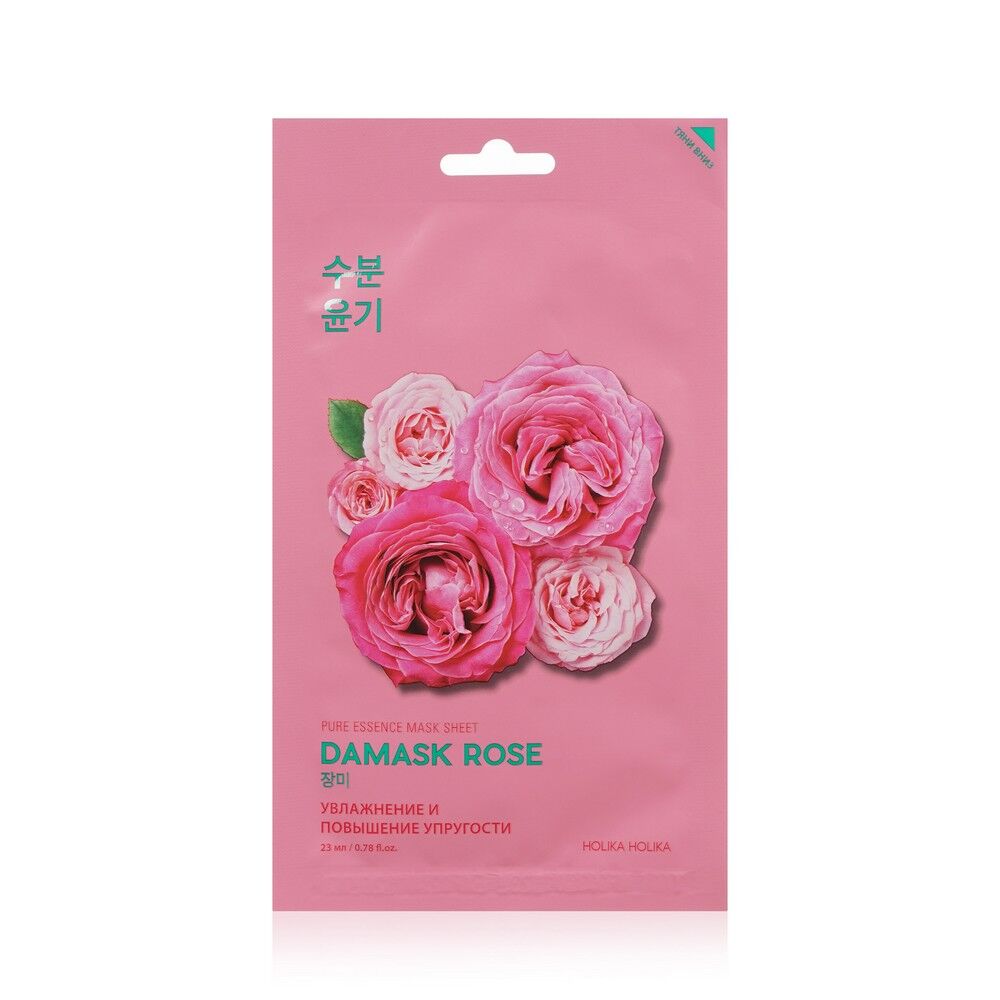 Тканевая маска Holika Holika для лица " Pure Essence Mask Sheet Damask Rose 3088374 фото 1