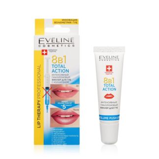 Филлер для губ Eveline Lip Therapy Professional Total action 8в1 интенсивны