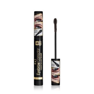 Гель для бровей Eveline Eyebrow Corrector 5 в 1 темно-коричневый 9мл