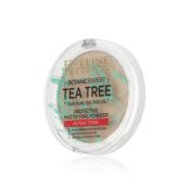 Пудра для лица Eveline Tea tree антибактериальная матирующая 003 Light beig 3122632 фото 2