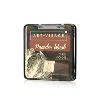 Компактные румяна для лица Art-Visage Powder Blush с кисточкой 301 peach 3,