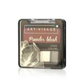 Компактные румяна для лица Art-Visage Powder Blush с кисточкой 302 Ice rose 3122893 фото 1