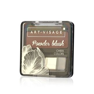 Компактные румяна для лица Art-Visage Powder Blush с кисточкой 303 Cacao 3,