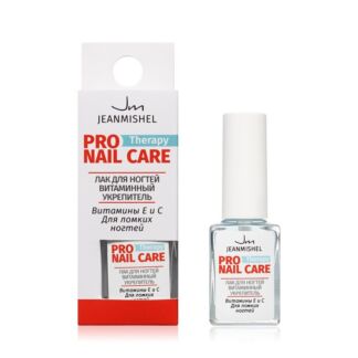 Средство для ногтей Jeanmishel Pro nail care витаминный укрепитель 6мл